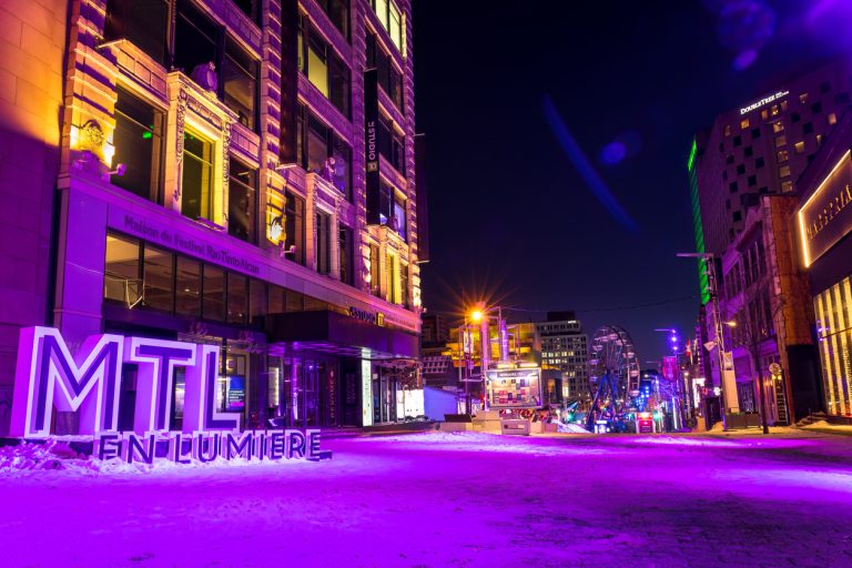 Montreal en Lumiere festival