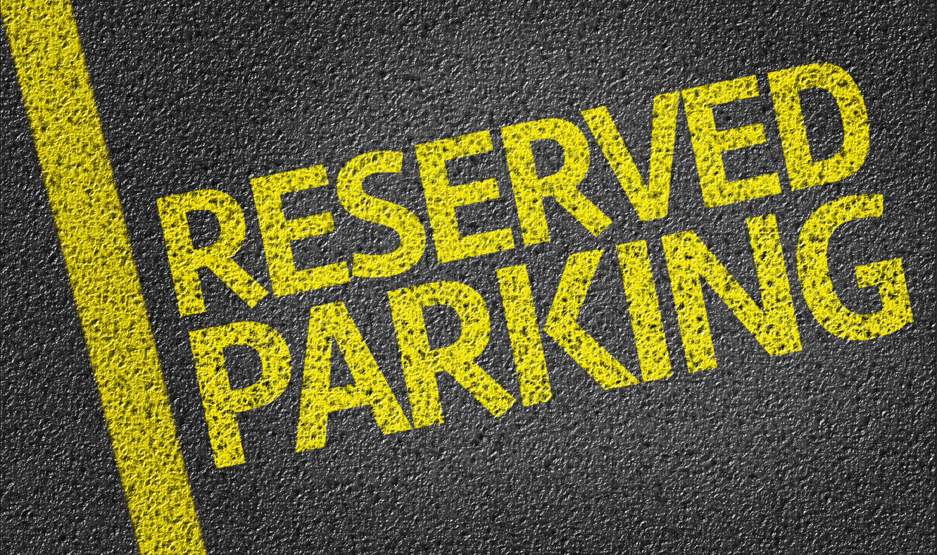 reserved parking