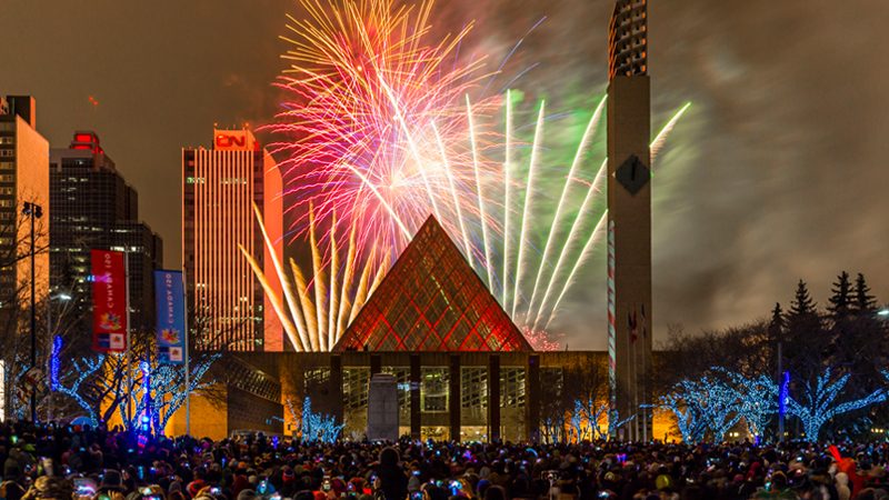 Edmonton Canada Day at Sir Winston Churchill Square