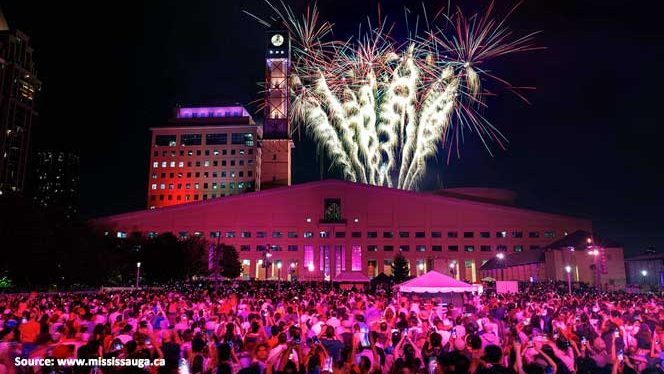 Mississauga Canada Day at Celebration Square