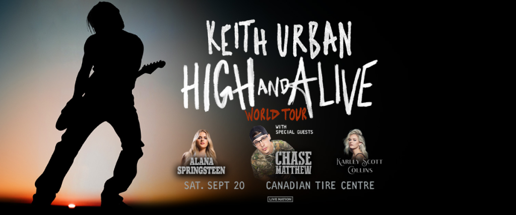 Keith Urban at Canadian Tire Centre