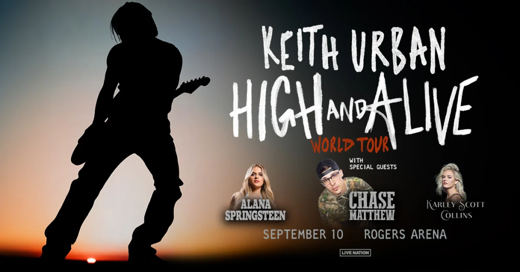 Keith Urban at Rogers Arena