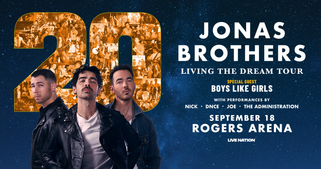 Jonas Brothers at Rogers Arena