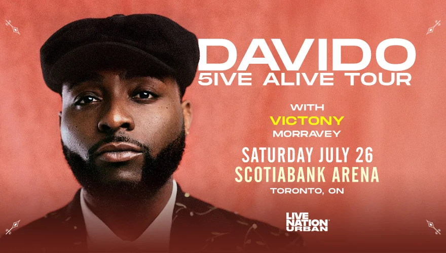 Davido at Scotiabank Arena