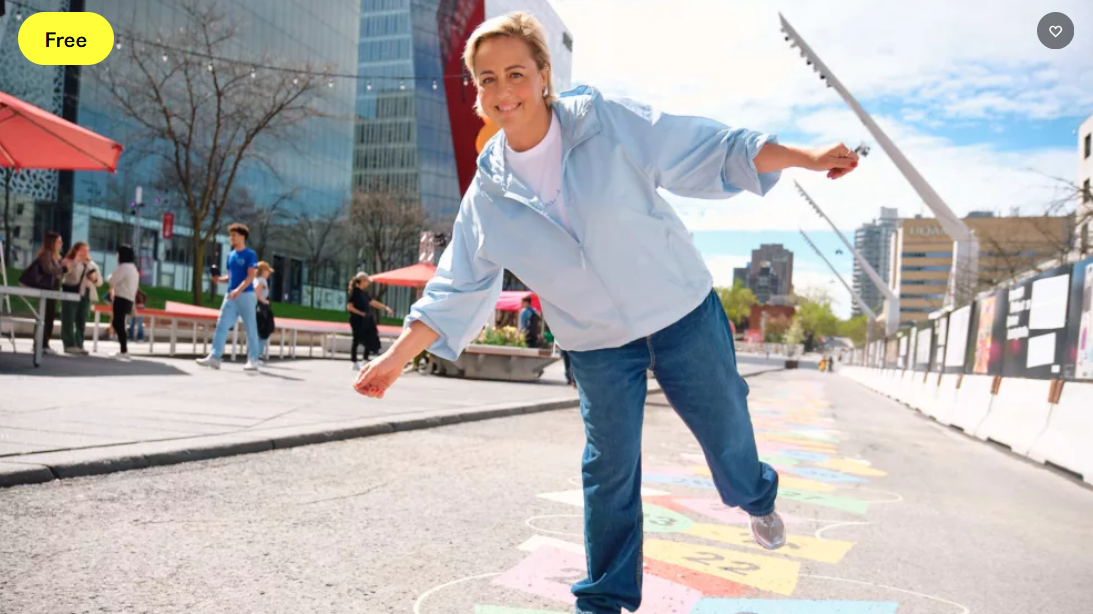 Giant Dodgeball Tournament on Place des Festivals