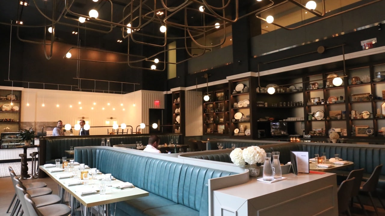 Interior of Victor Restaurant