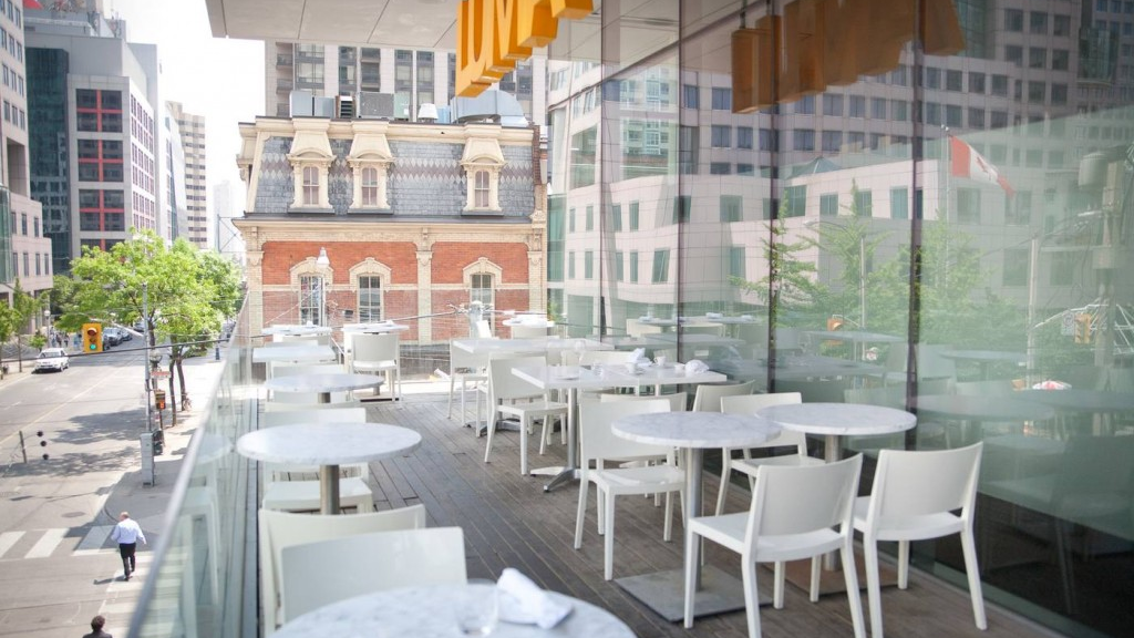 Luma resturant views of King Street West