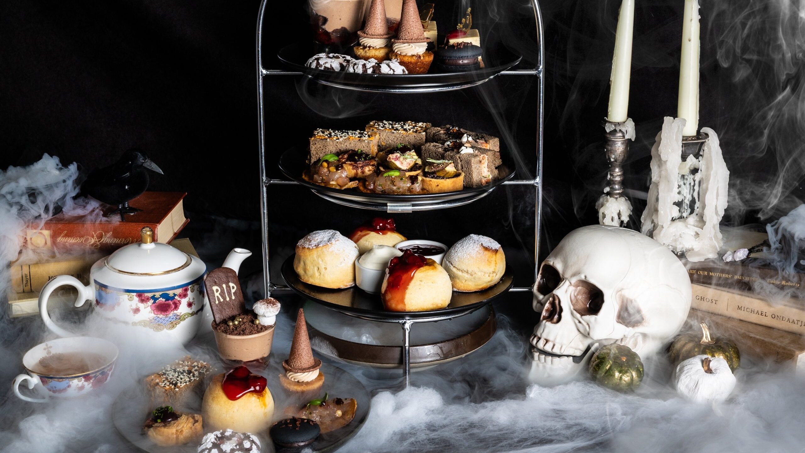 Haunted Cellar Afternoon Tea at Notch8 Restaurant