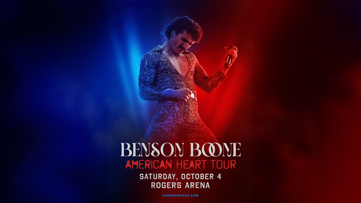 Benson Boone at Rogers Arena