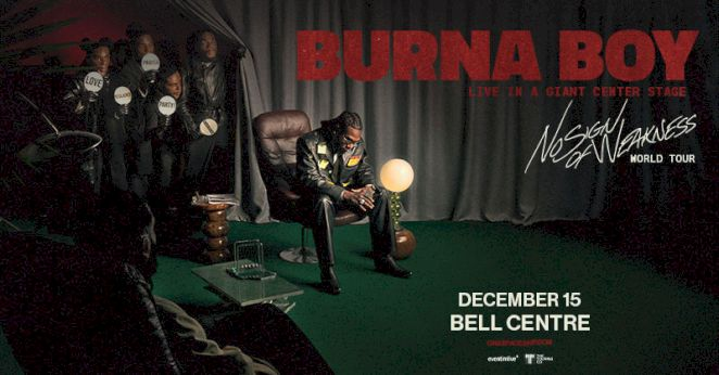 Burna Boy at Bell Centre