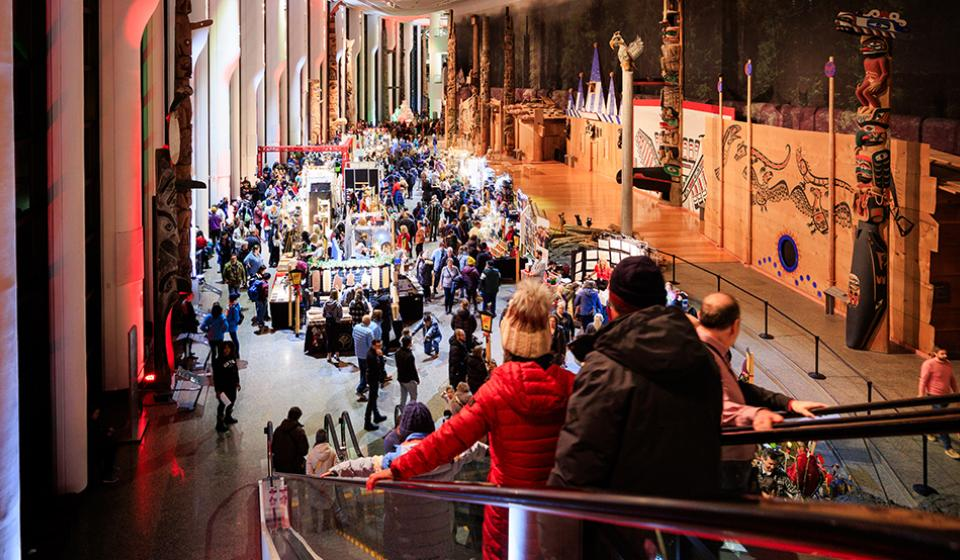 The Museum’s Christmas Market (at Canadian Museum of History)