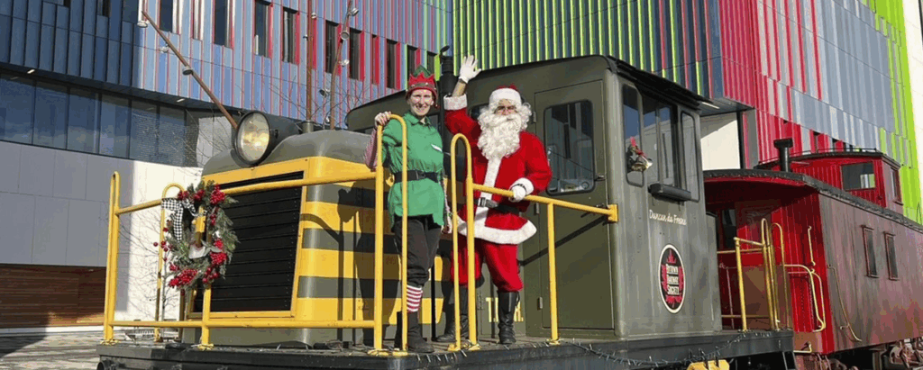 All Aboard Santa’s Holiday Train